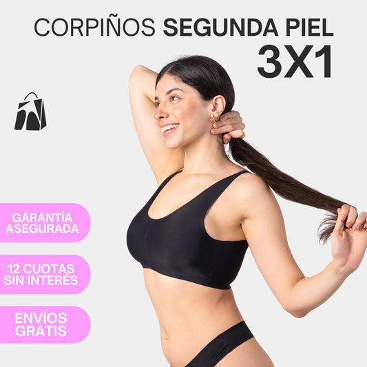 Corpiño Segunda Piel Nova™ | PROMO 3X1