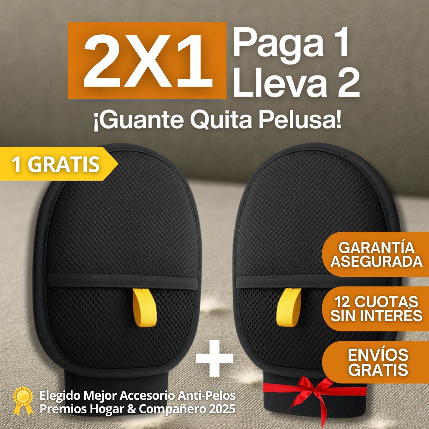 ✨¡Promo 2x1 de Guante electroestático Quita Pelusas PRO!