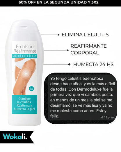 Wokali Alta Cosmética: Tratamiento para Celulitis, Flacidez, Arrugas y Reafirmante - 200 ML.